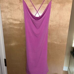 Olivaceous Fuchsia Strappy Dress